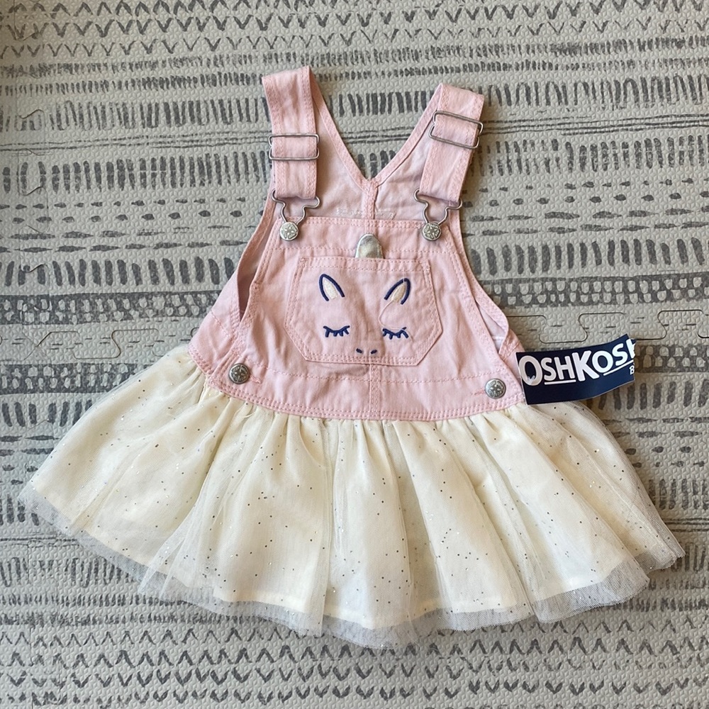 OshKosh Baby Girl overalls skirt